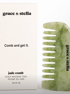 grace & stella Jade Scalp Comb - Light Green